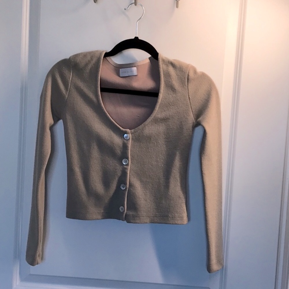 John Elliott cardigan in beige never worn